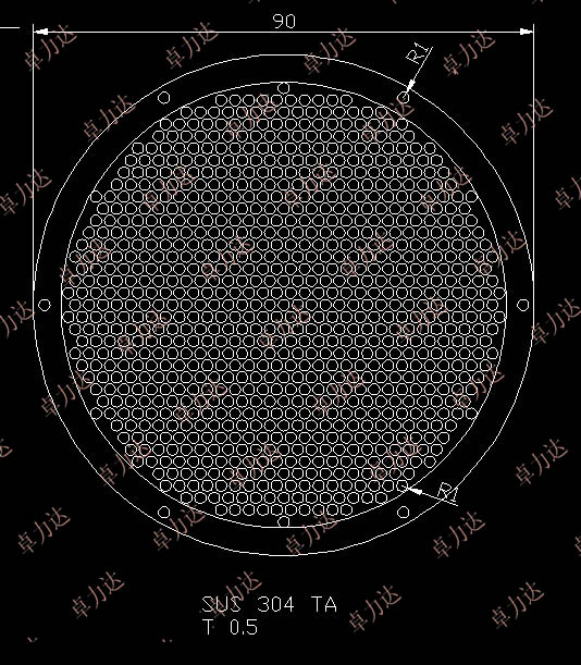 耳機(jī)微孔蝕刻