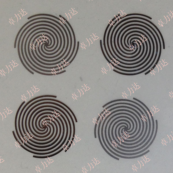 發(fā)熱電阻絲蝕刻 發(fā)熱電阻絲蝕刻